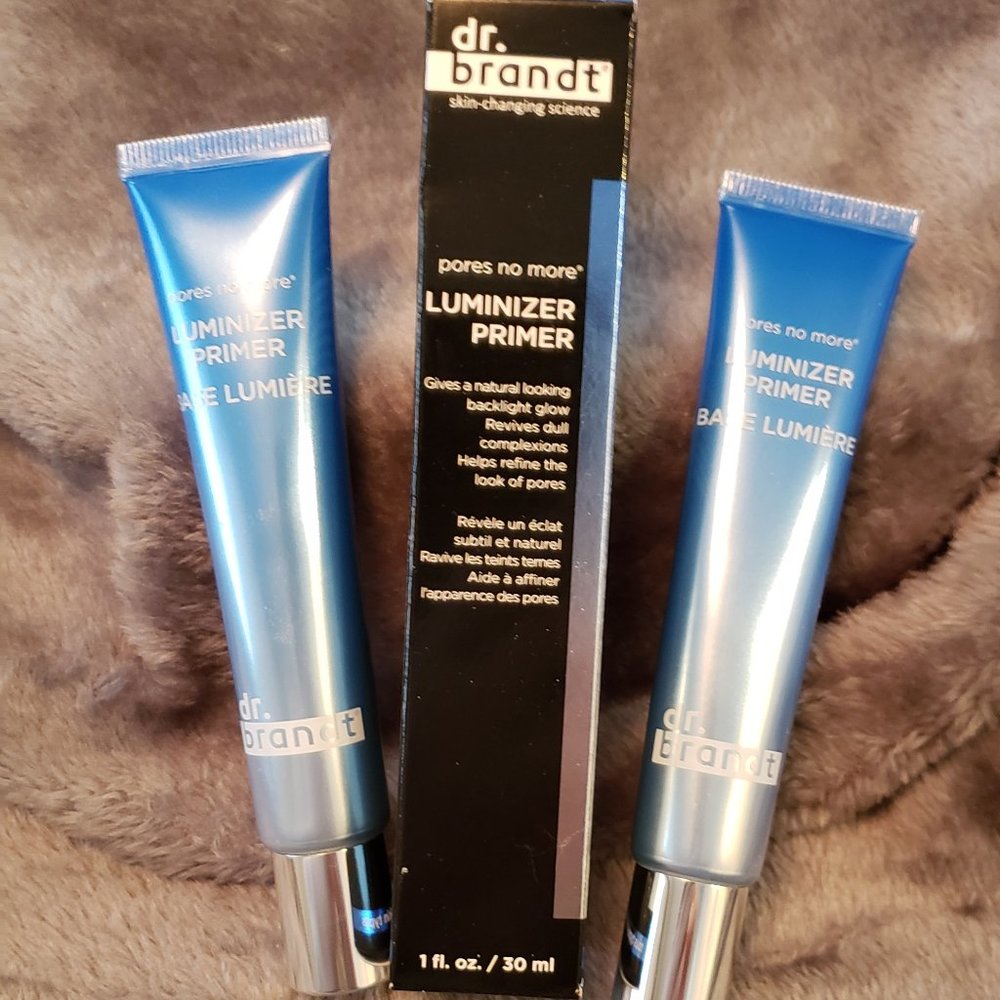 3 DR BRANDT PORES NO MORE LUMINIZER PRIMER BUNDLE  $90